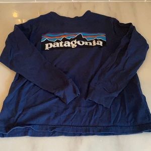Boys long Sleeve Patagonia shirt XS